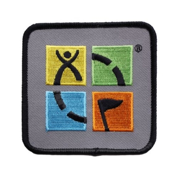 Geocaching Patch - Four Color