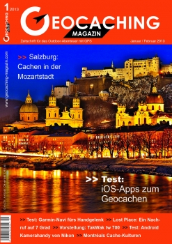 Geocaching Magazin Nr. 1 / 2013