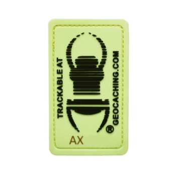 Travel Bug® Glow In The Dark Trackable Patch