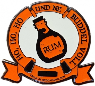 Crew of Golden Hint Geocoin - Drunken Sailor