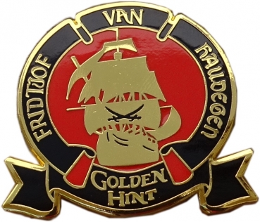 Crew of Golden Hint Geocoin - Sunset