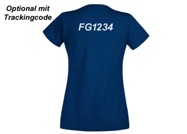 Ladyshirt mit GX-Logo, optional trackbar