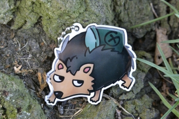 GeoPets Travel Tag - Borsti the Hedgehog