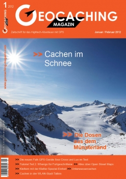 Geocaching Magazin Nr. 1 / 2012