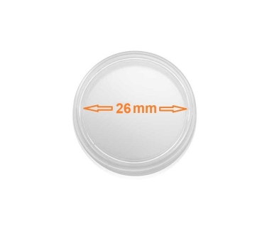 Geocoin Münzkapsel - 26 mm