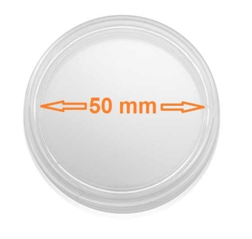 Geocoin Münzkapsel - 50 mm