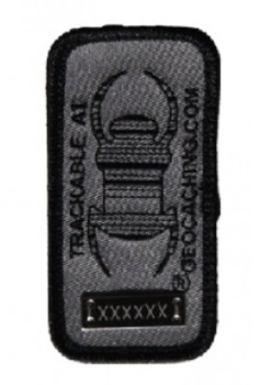 Geocaching Trackable Travel Bug® Patch