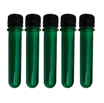 5 x Petling mit Verschluss - grün