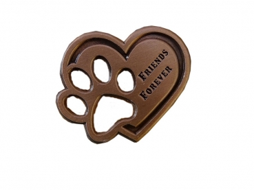 Friends Forever Pin - Antique Copper