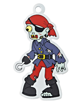 Hookie the Pirate Travel Tag