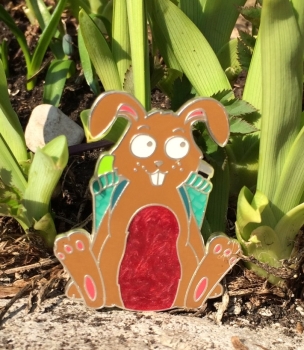 Clumsy Bunny Geocoin - Schnuffi XLE