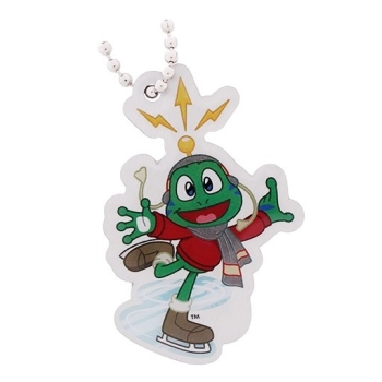 Skating- Signal the Frog® Winter Sports Travel Tag