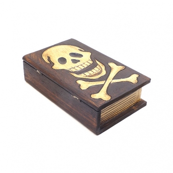 Totenkopf Buch Box