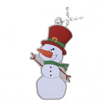 Festive Collection - Slushy der Schneemann Travel Tag