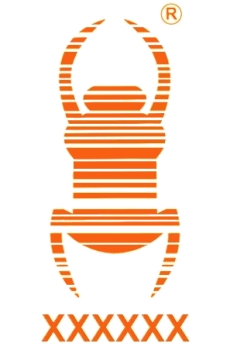 Travel Bug Car Decal - orange