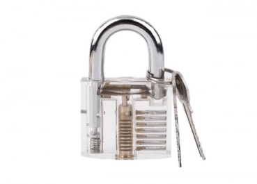 Large lockpicking exercise lock