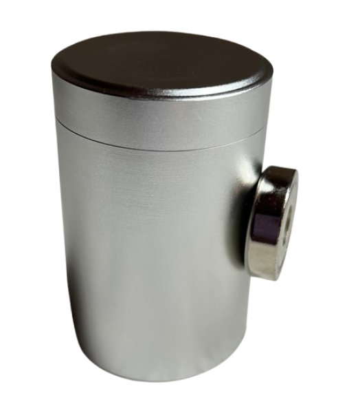 Premium Geocaching Container (aluminum can with strong magnet)