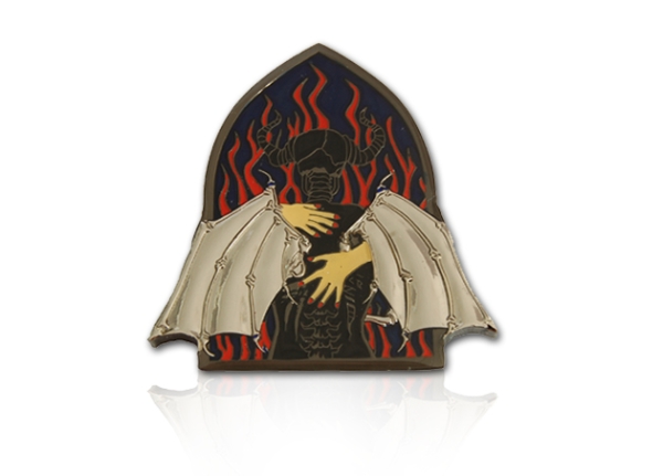 Mysterious Romance Geocoin - Black Twosome (LE 50)