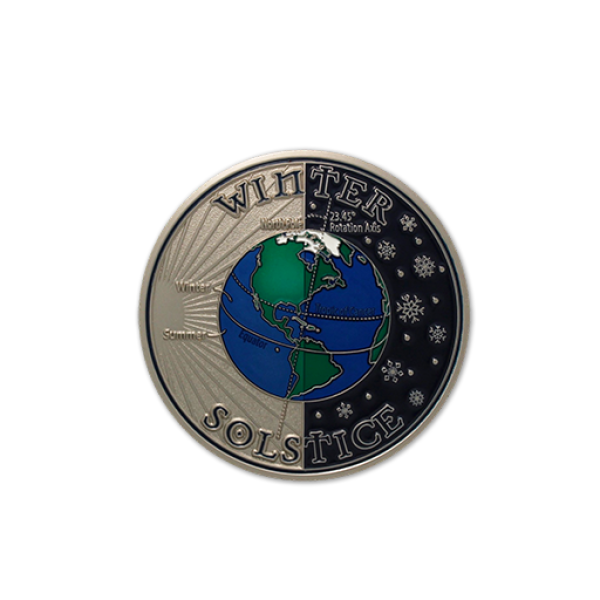 Winter Solstice Geocoin