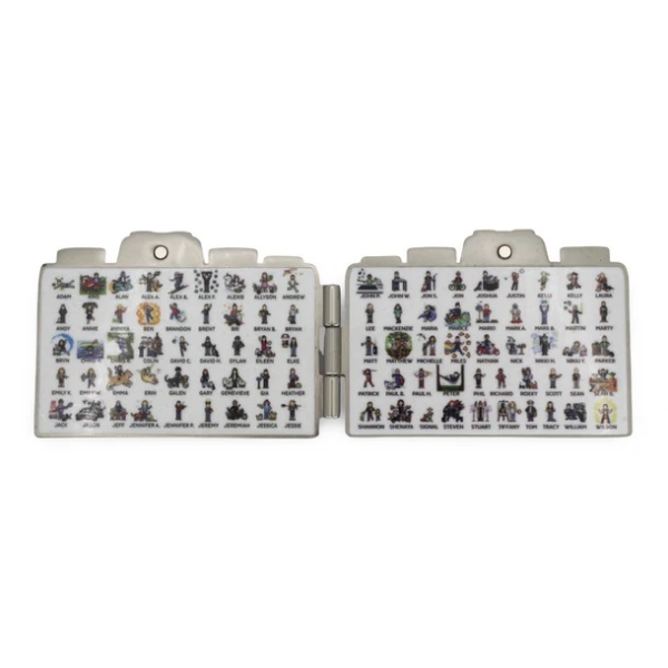 2026 Lackey Geocoin & Tag Set - Nickel Finish