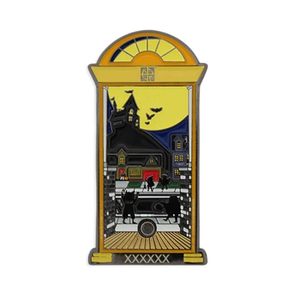 Trick-or-Treat-Geocoin-Set (2 Trackables) – Rote Tür