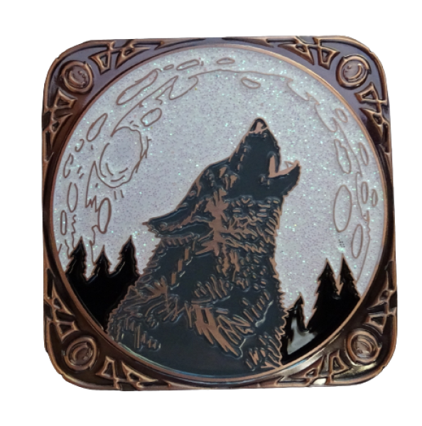Mystic Wolf Geocoin - Mystic Wolf