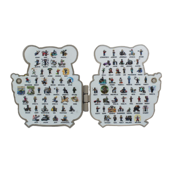 2025 Lackey Geocoin & Tag Set - Matt Nickel