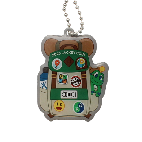 2025 Lackey Geocoin & Tag Set - Matt Nickel