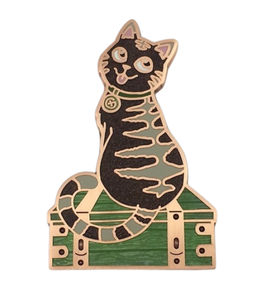Caching Kitten Geocoin - Rocky