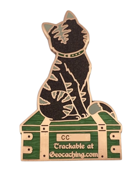Caching Kitten Geocoin - Rocky