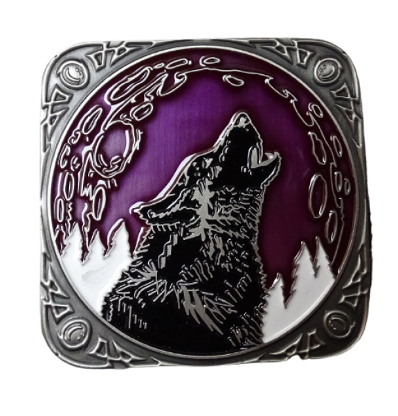 Mystic Wolf Geocoin - Celtic Wolf