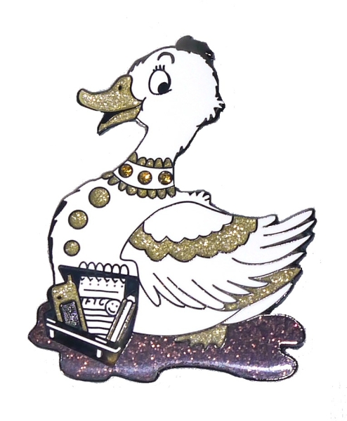 White Duck Geocoin