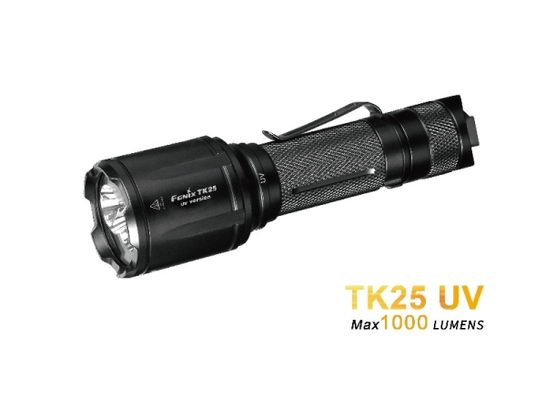 Fenix TK25UV Weiß + UV LED Taschenlampe