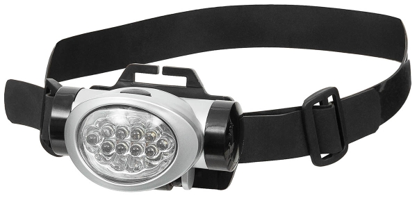 Stirnlampe schwenkbar – 40 Lumen für Geocaching & Outdoor
