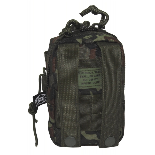 Utility Pouch, "Molle", small, BW camo