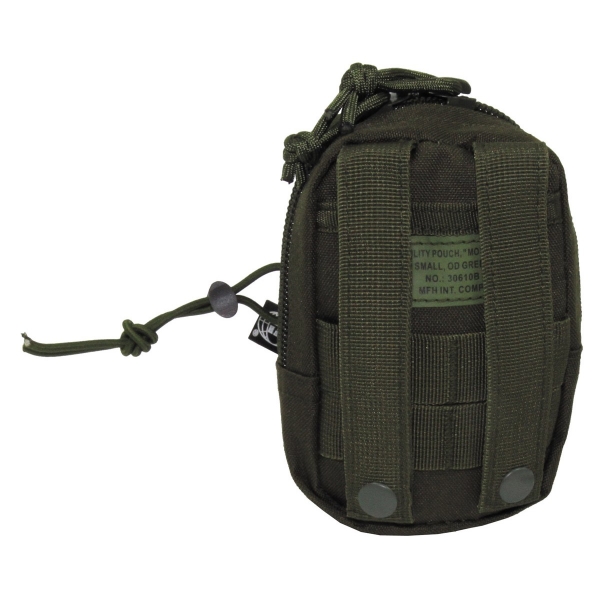 Utility Pouch, "Molle", small, OD green