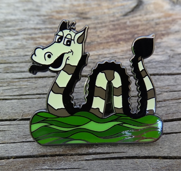 Nessie Pin - glow i.t.dark