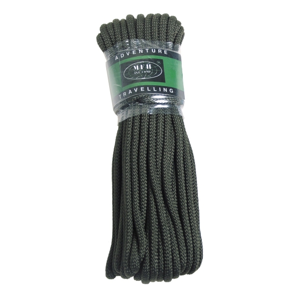 Rope 15 m - olive green