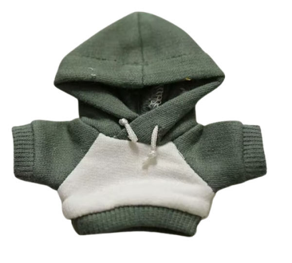 Hoodie for XS Micro Signal - green/white