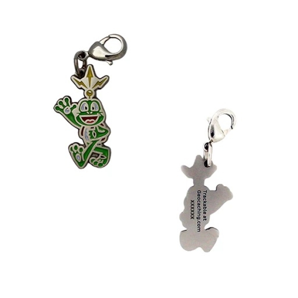 Signal the Frog® NANO Geocoin/Charm with Clasp