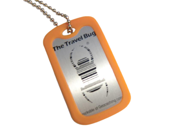 Travel Bug Silikonschutz orange