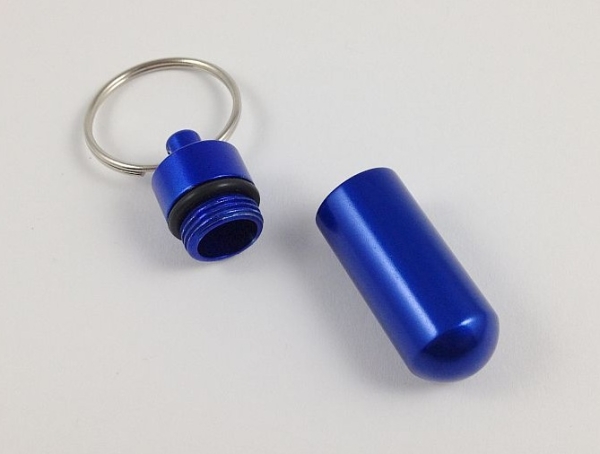 Small Aluminum Capsule - Blue