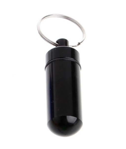 Small Aluminum Capsule - Black