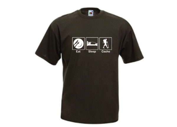 T-Shirt - Eat, Sleep, Cache