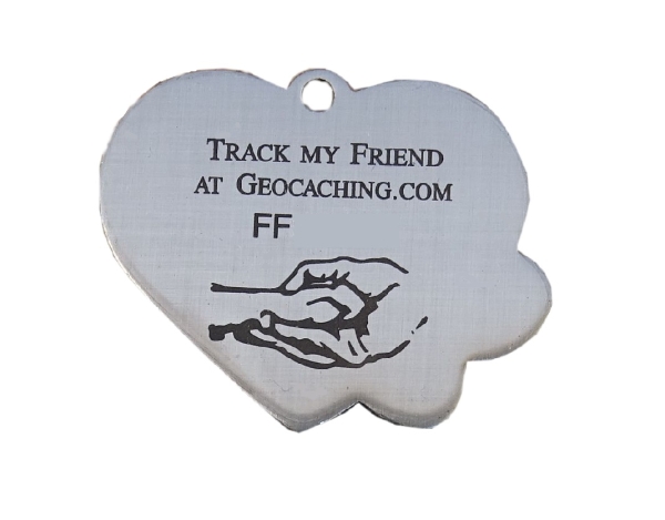 Friends Forever Travel Tag - braun