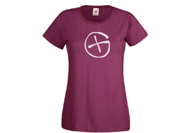 Ladyshirt mit GX-Logo, optional trackbar