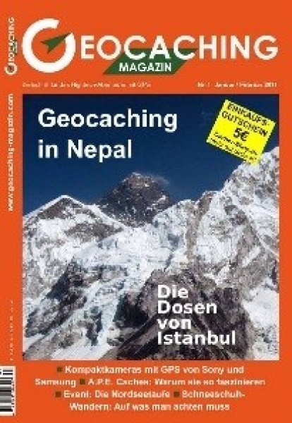 Geocaching Magazin Nr. 1 / 2011