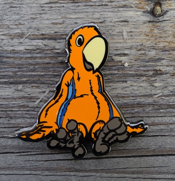 My Parrot Geocoin - Emmy