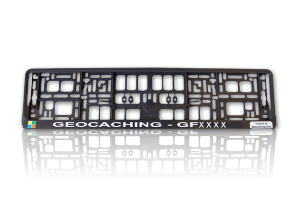 German trackable registration plate holder