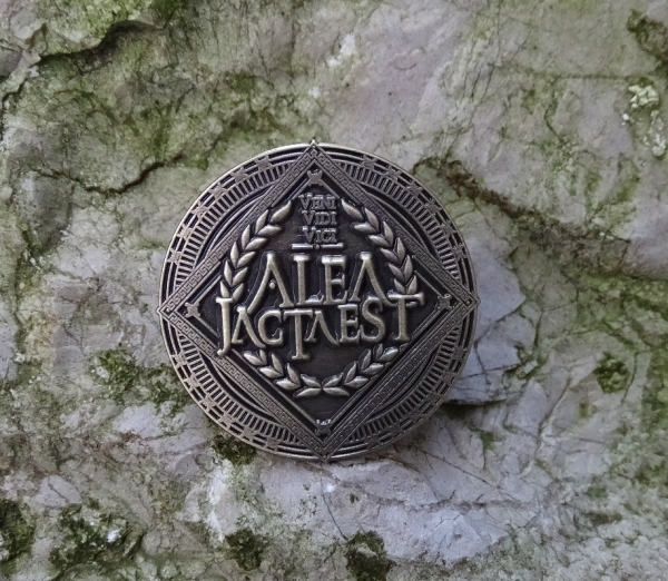 ALEA IACTA EST Pin